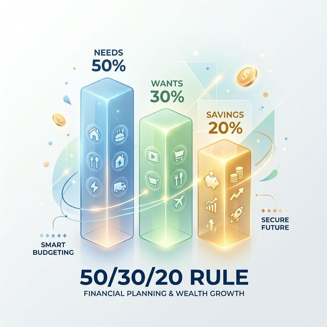 เทรนด์ออมเงินปี 2026: กฎ 50/30/20 รับมือเศรษฐกิจผันผวน